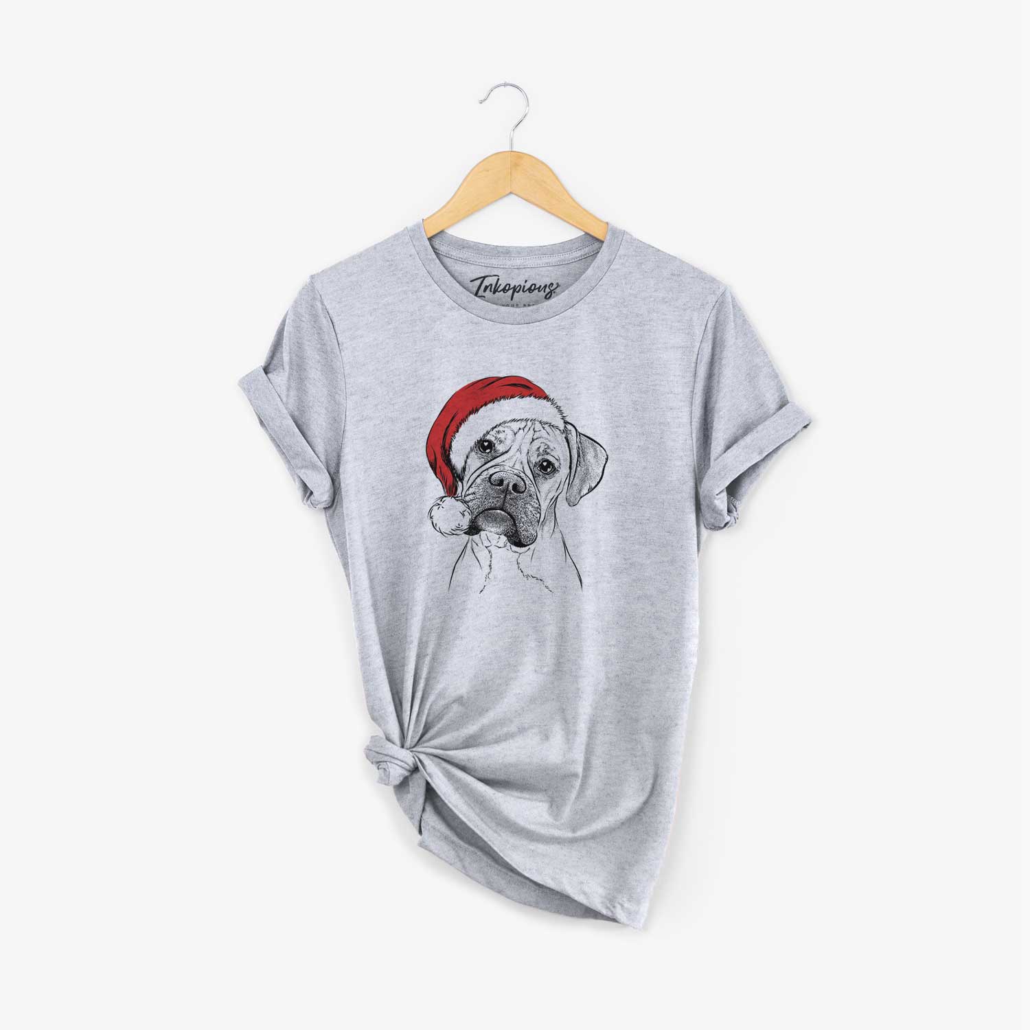 Santa Reuby the Boxer - Unisex Crewneck