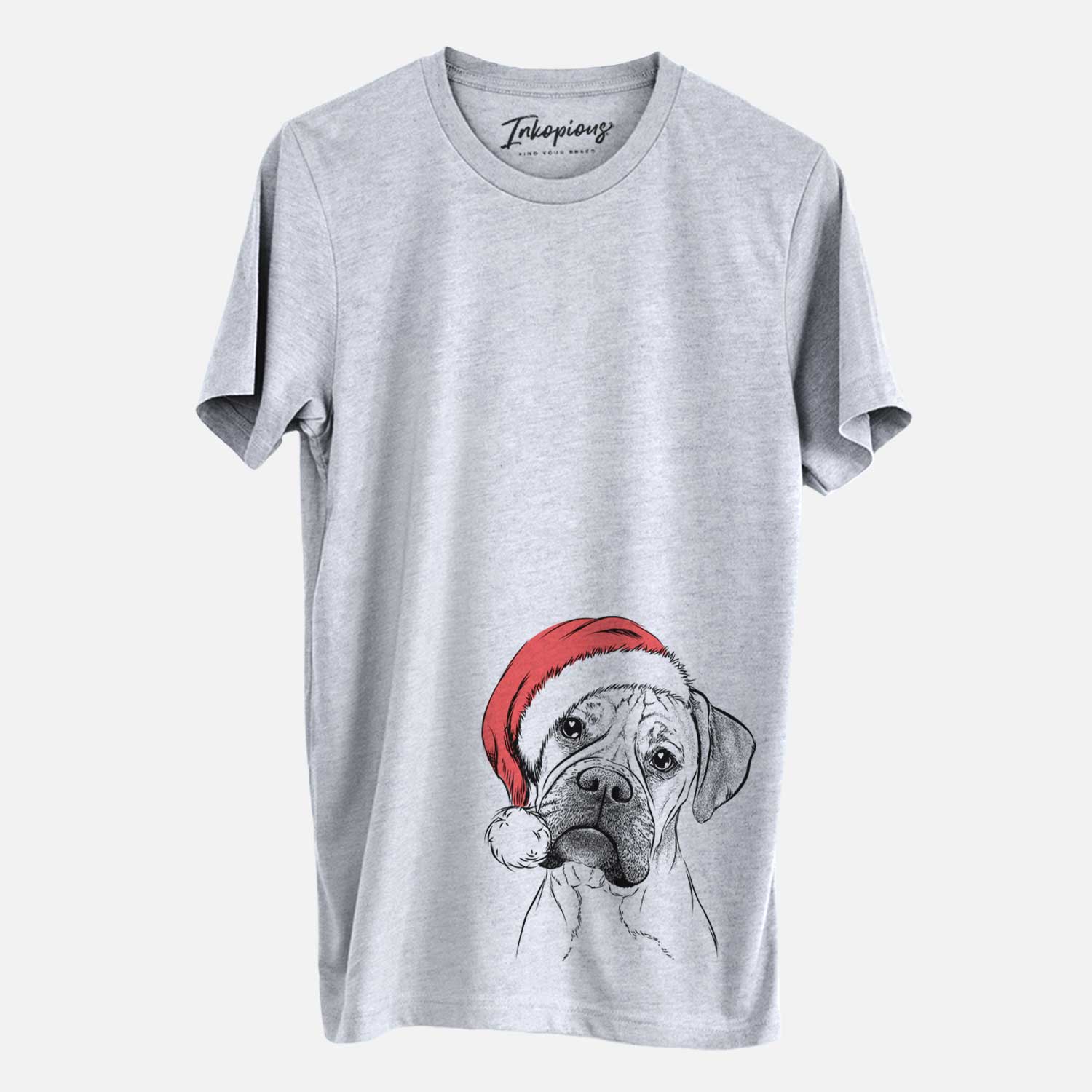 Santa Reuby the Boxer - Unisex Crewneck