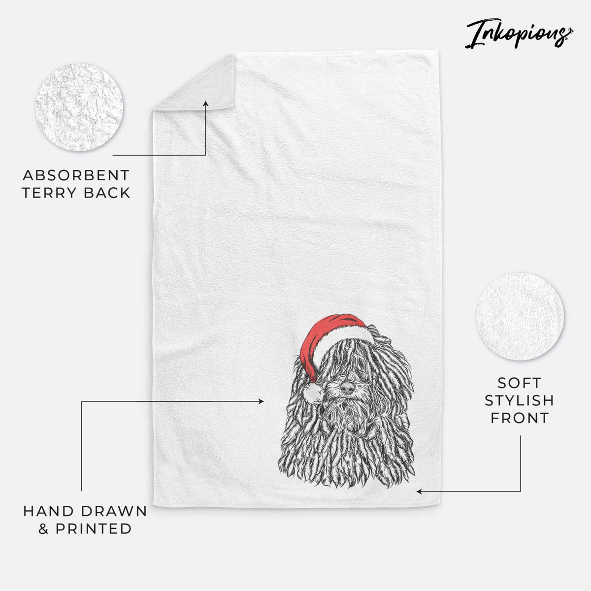 Rezi the Puli Decorative Hand Towel