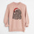 Santa Rezi the Puli - Unisex Pigment Dyed Crew Sweatshirt