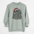 Santa Rezi the Puli - Unisex Pigment Dyed Crew Sweatshirt