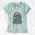 Santa Rezi the Puli - Women's V-neck Shirt