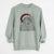 Santa Rhino the Guinea Pig - Unisex Pigment Dyed Crew Sweatshirt