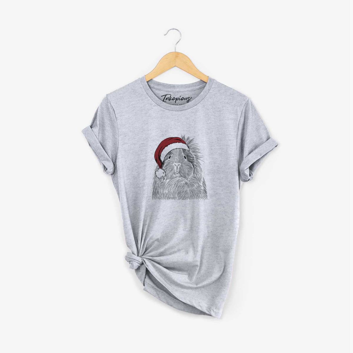 Santa Rhino the Guinea Pig - Unisex Crewneck