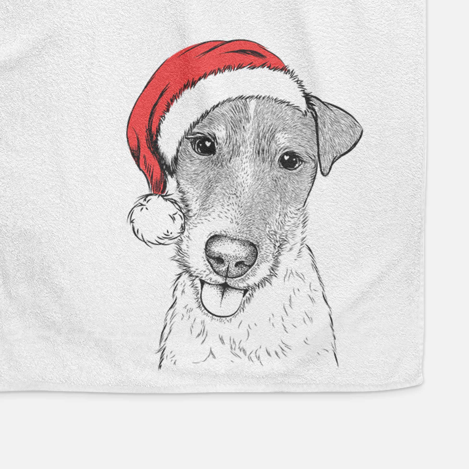 Rider the Parson Russell Terrier Decorative Hand Towel