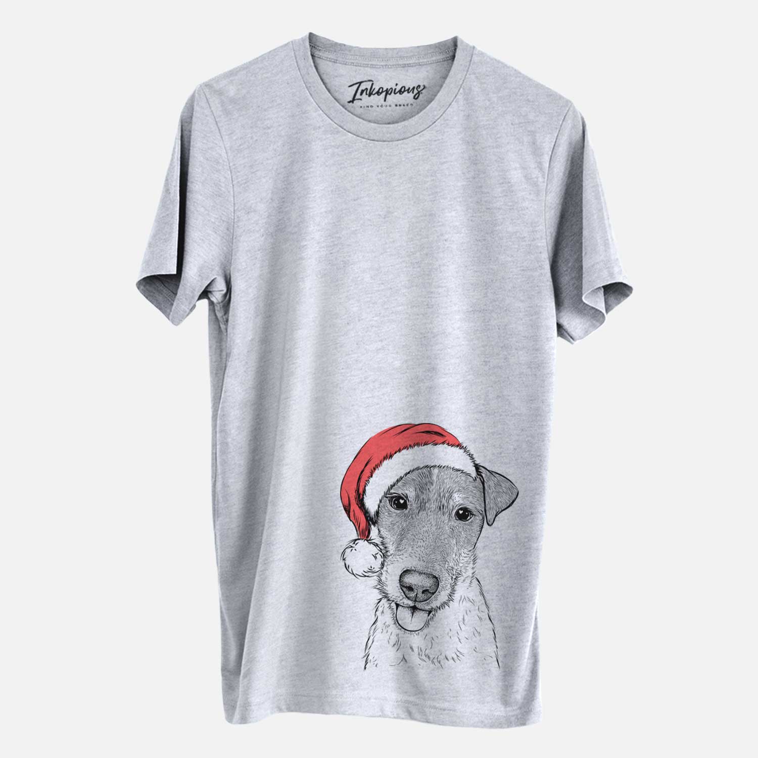 Santa Rider the Parson Russell Terrier - Unisex Crewneck