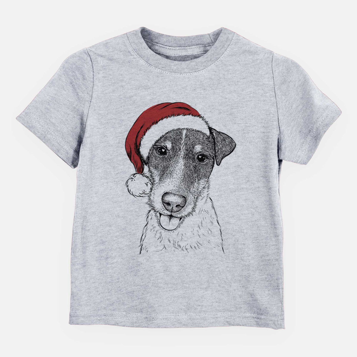 Santa Rider the Parson Russell Terrier - Kids/Youth/Toddler Shirt