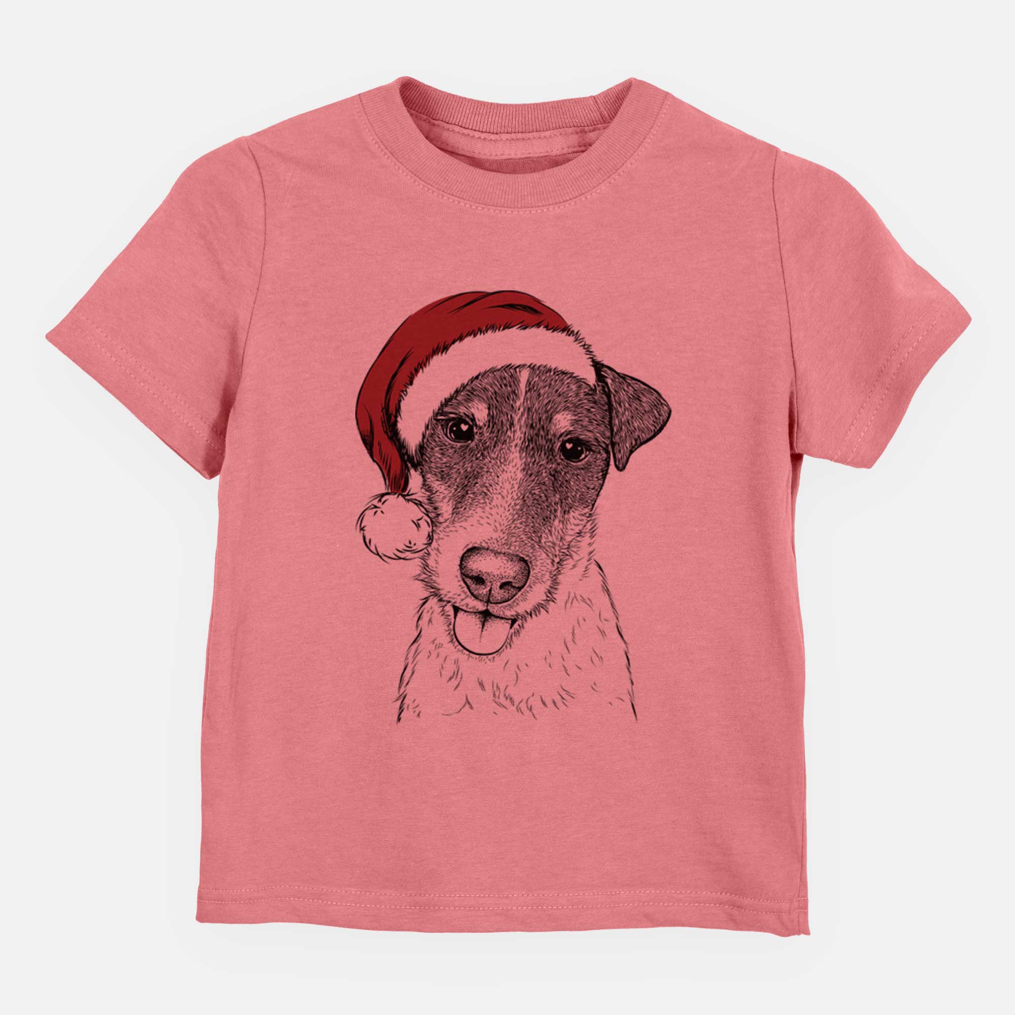 Santa Rider the Parson Russell Terrier - Kids/Youth/Toddler Shirt