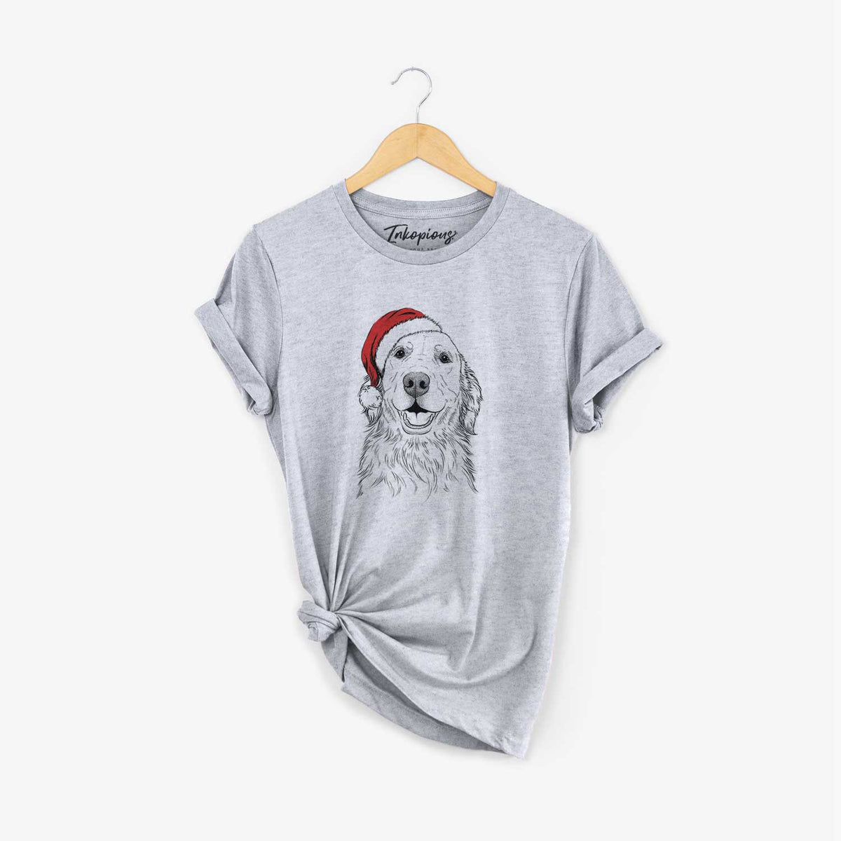 Santa Ridge the Golden Retriever - Unisex Crewneck