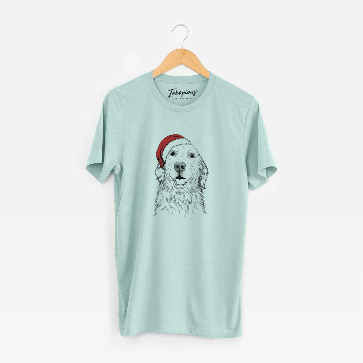 Santa Ridge the Golden Retriever - Unisex Crewneck