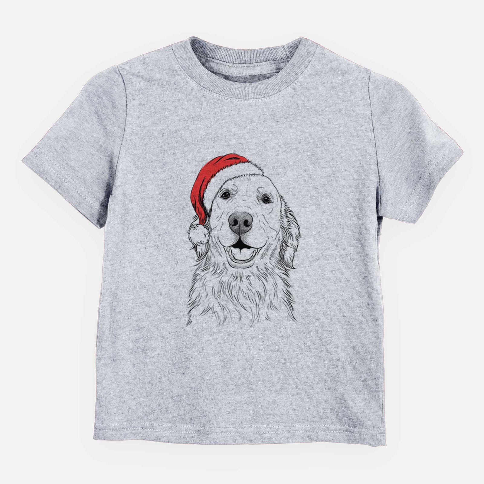 Santa Ridge the Golden Retriever - Kids/Youth/Toddler Shirt