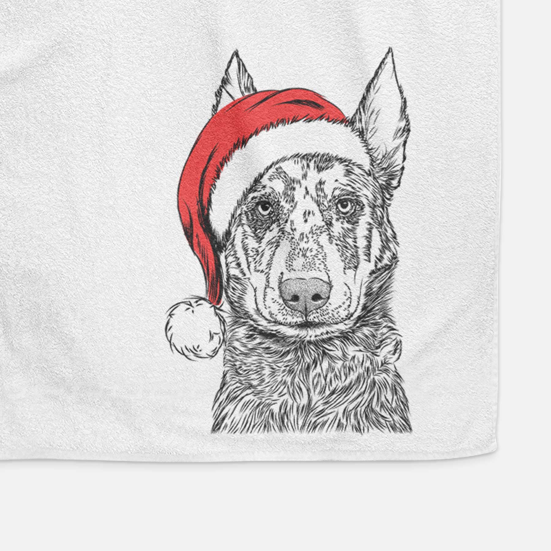 Riggs the Beauceron Decorative Hand Towel