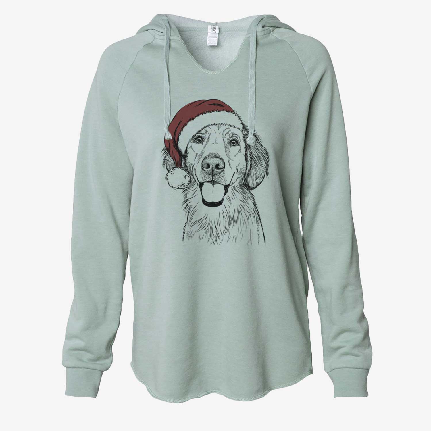 Riley the Golden Retriever - Cali Wave Hooded Sweatshirt