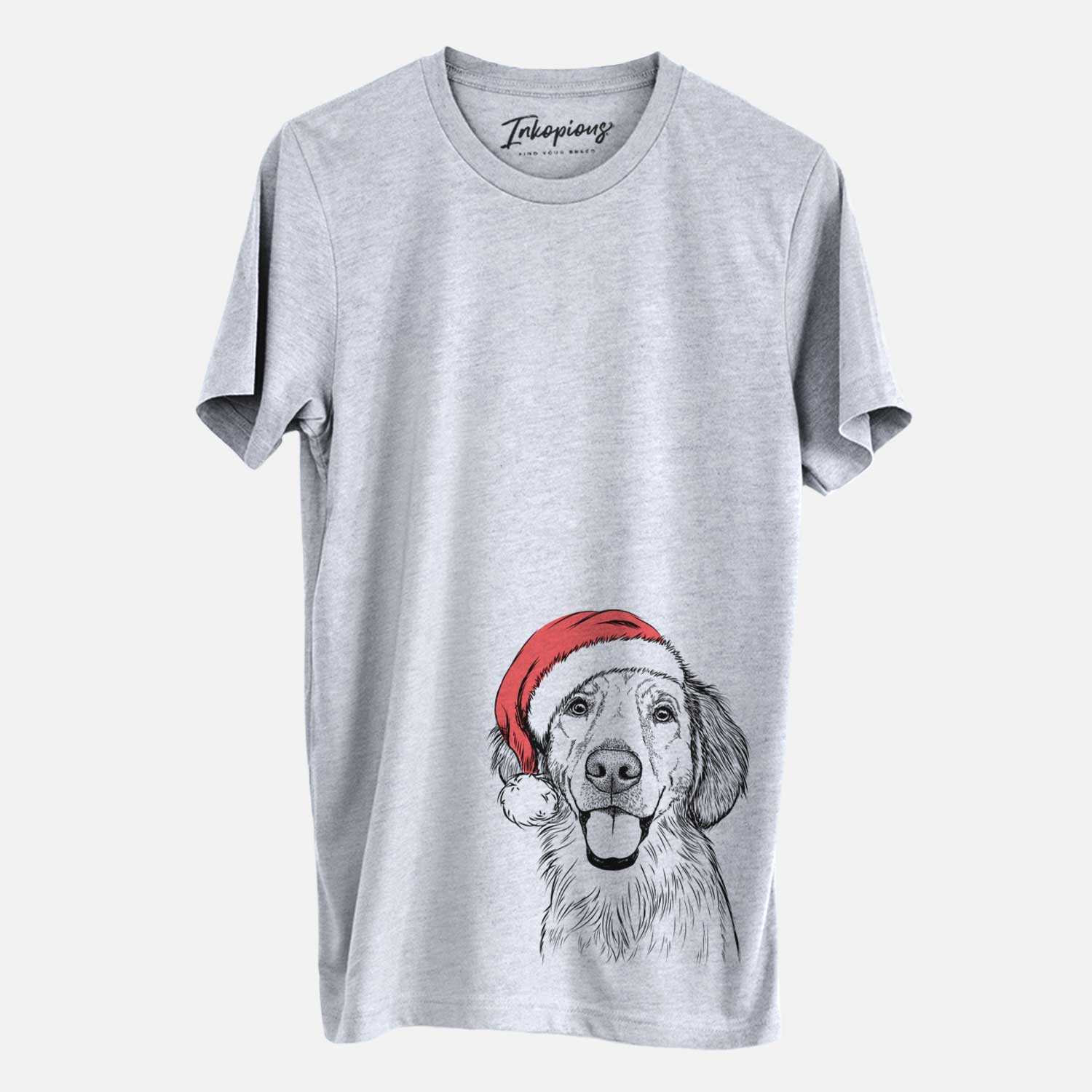 Santa Riley the Golden Retriever - Unisex Crewneck