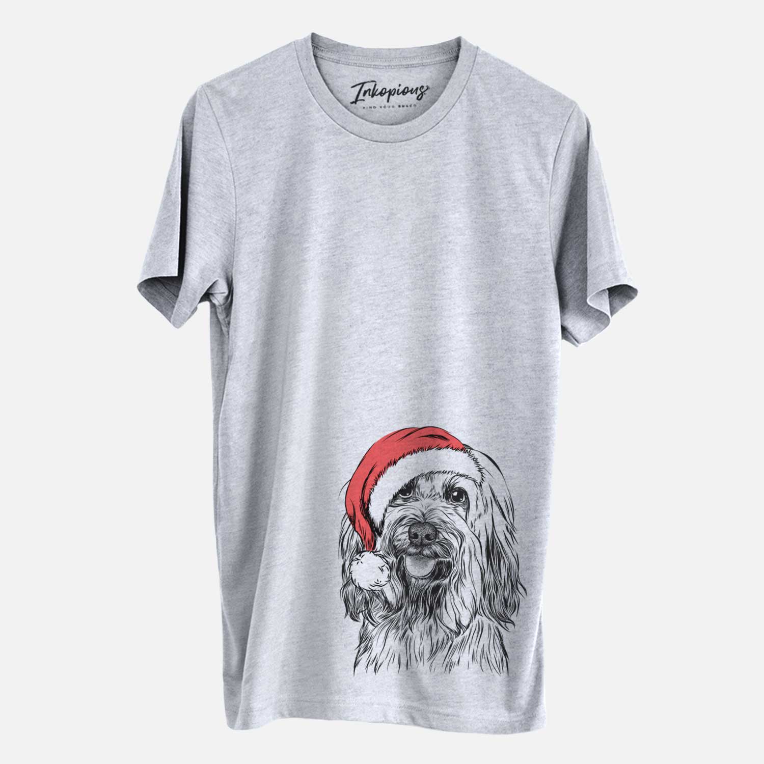 Santa Rime the Tibetan Terrier - Unisex Crewneck