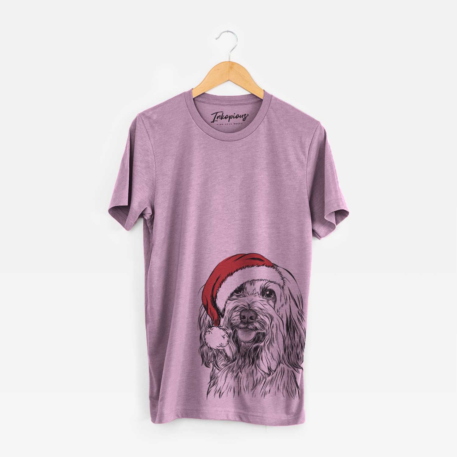 Santa Rime the Tibetan Terrier - Unisex Crewneck