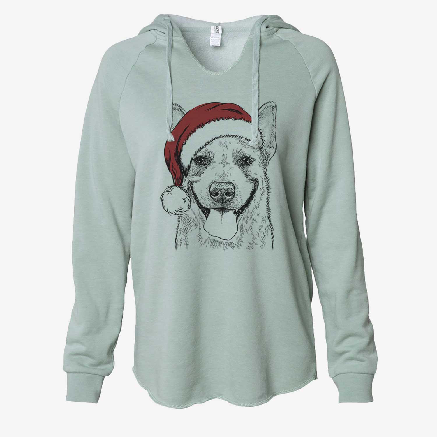 Rio the Australian Cattle Dog - Cali Wave Hooded Sweatshirt