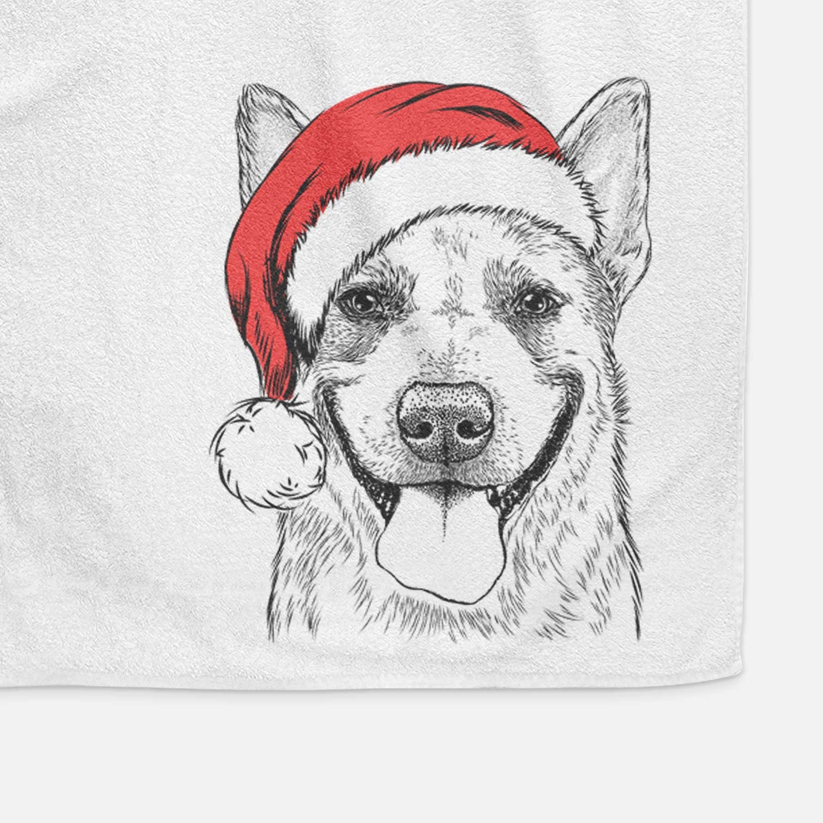 Rio the Australian Cattle Dog Decorative Hand Towel