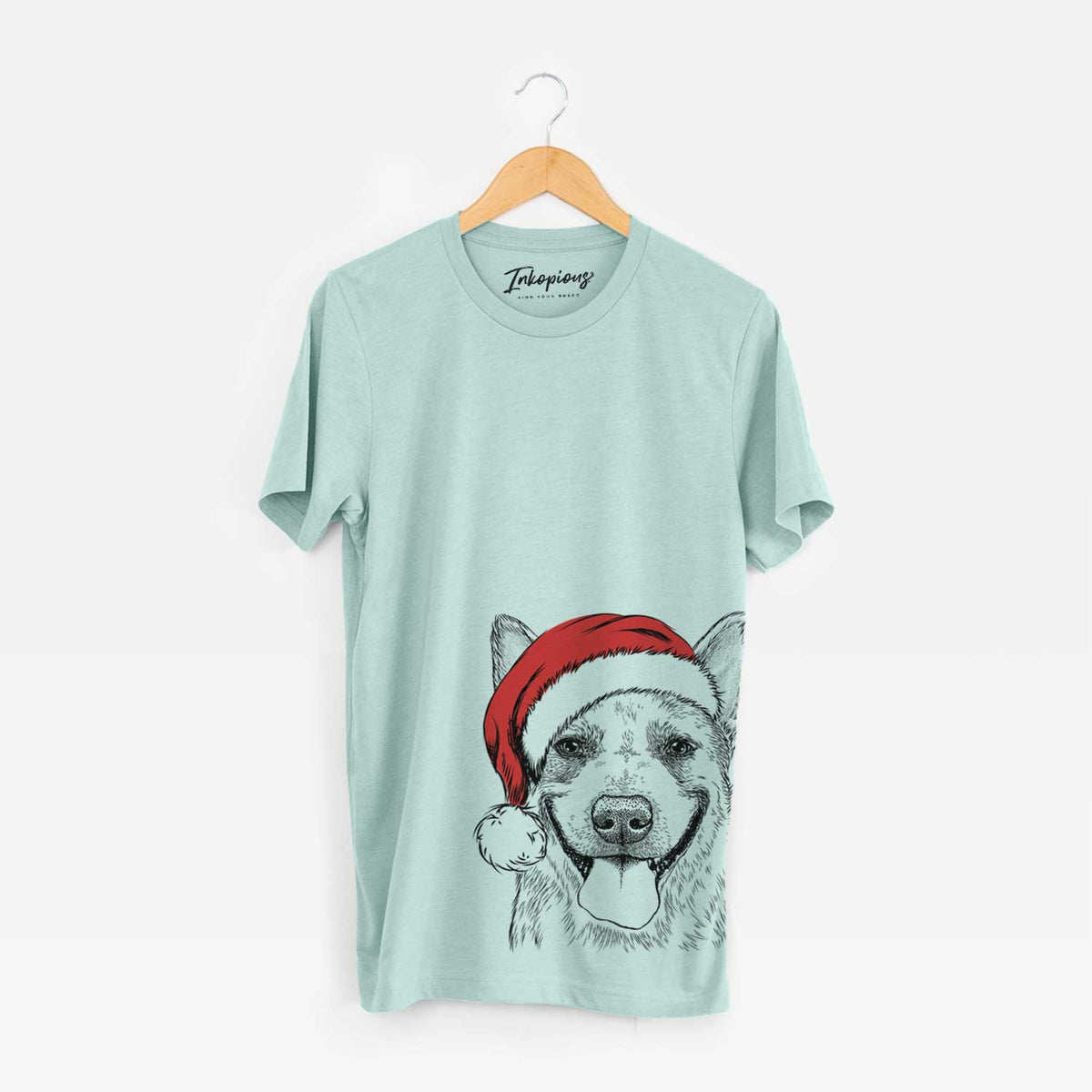 Santa Rio the Australian Cattle Dog - Unisex Crewneck