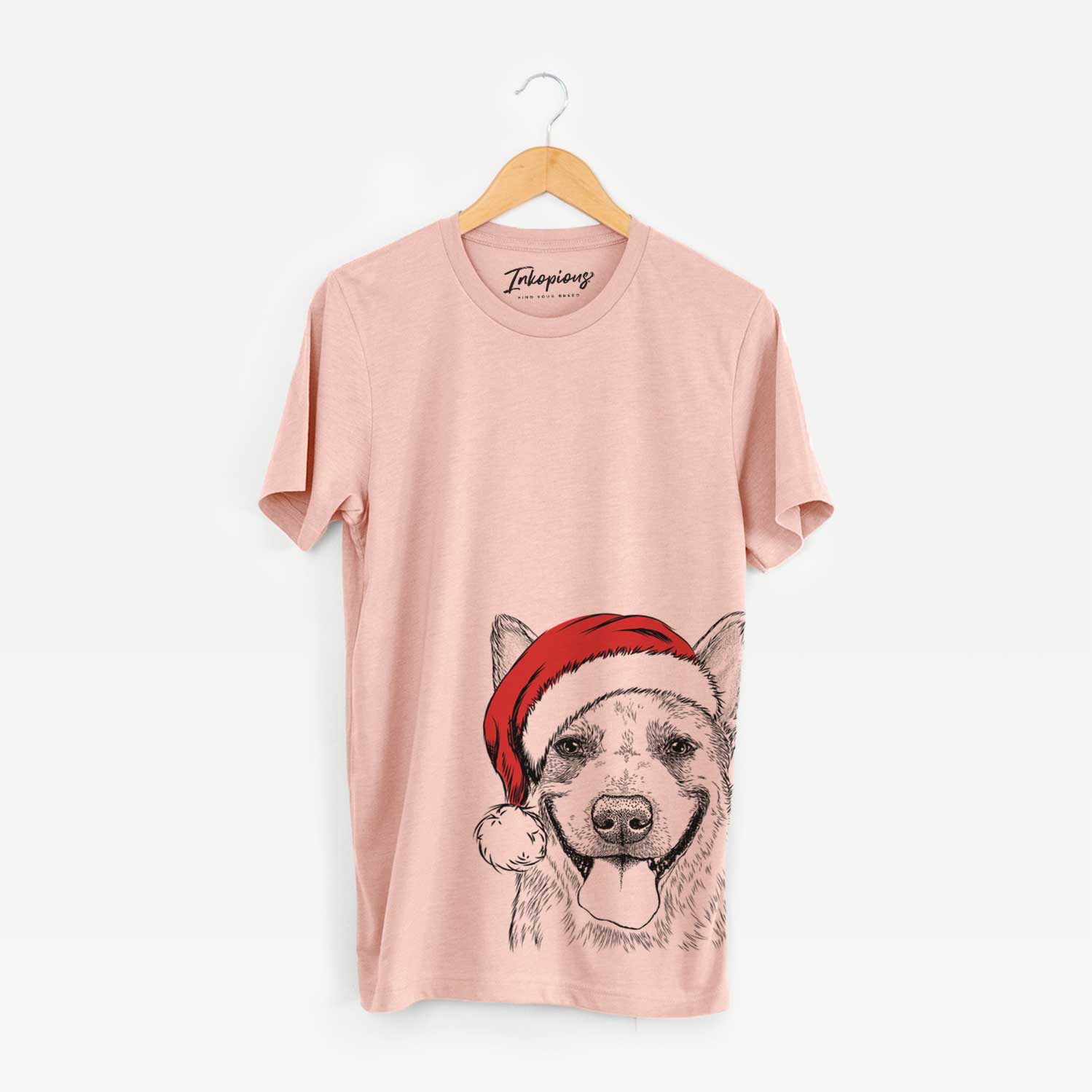 Santa Rio the Australian Cattle Dog - Unisex Crewneck