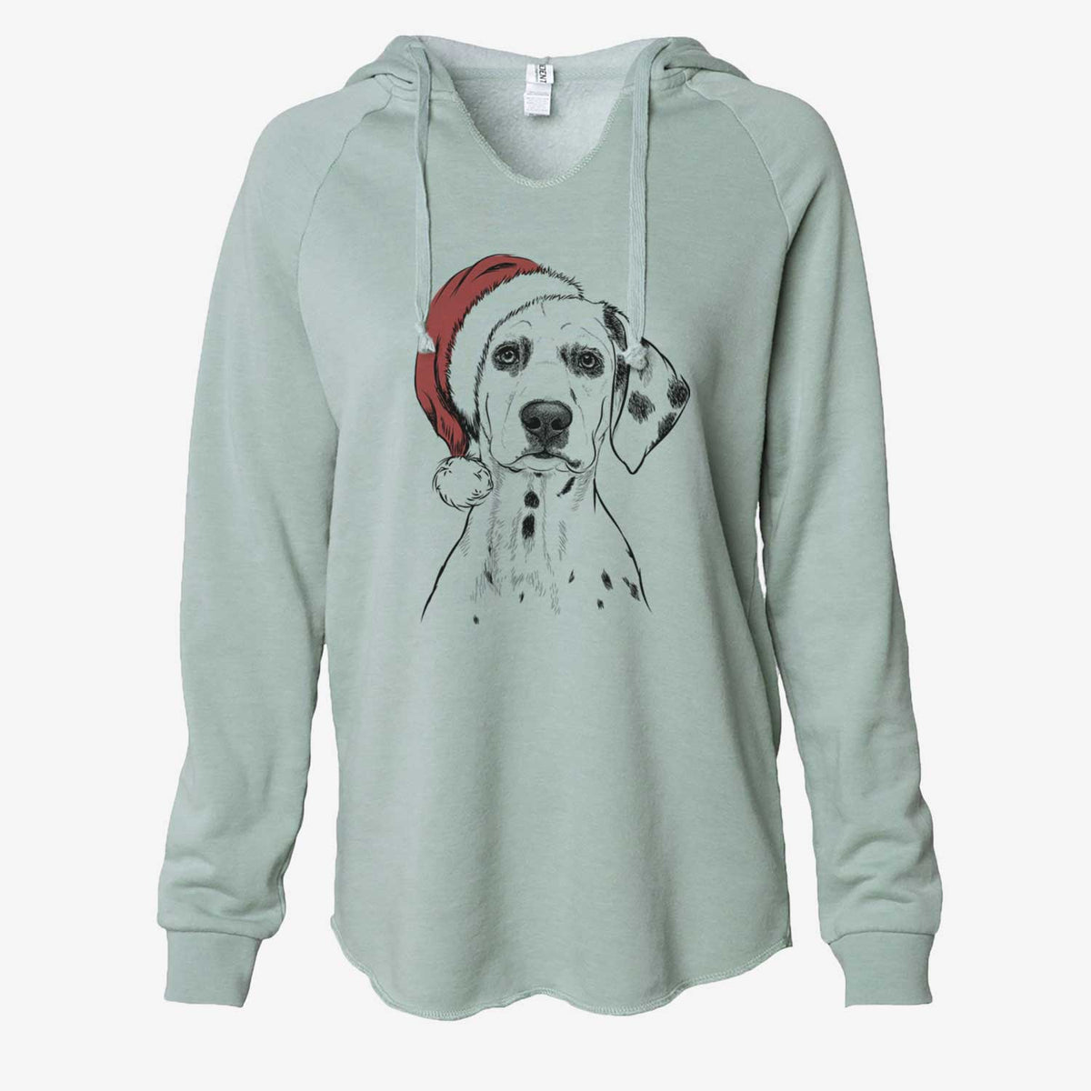 Riot the Dalmatian - Cali Wave Hooded Sweatshirt