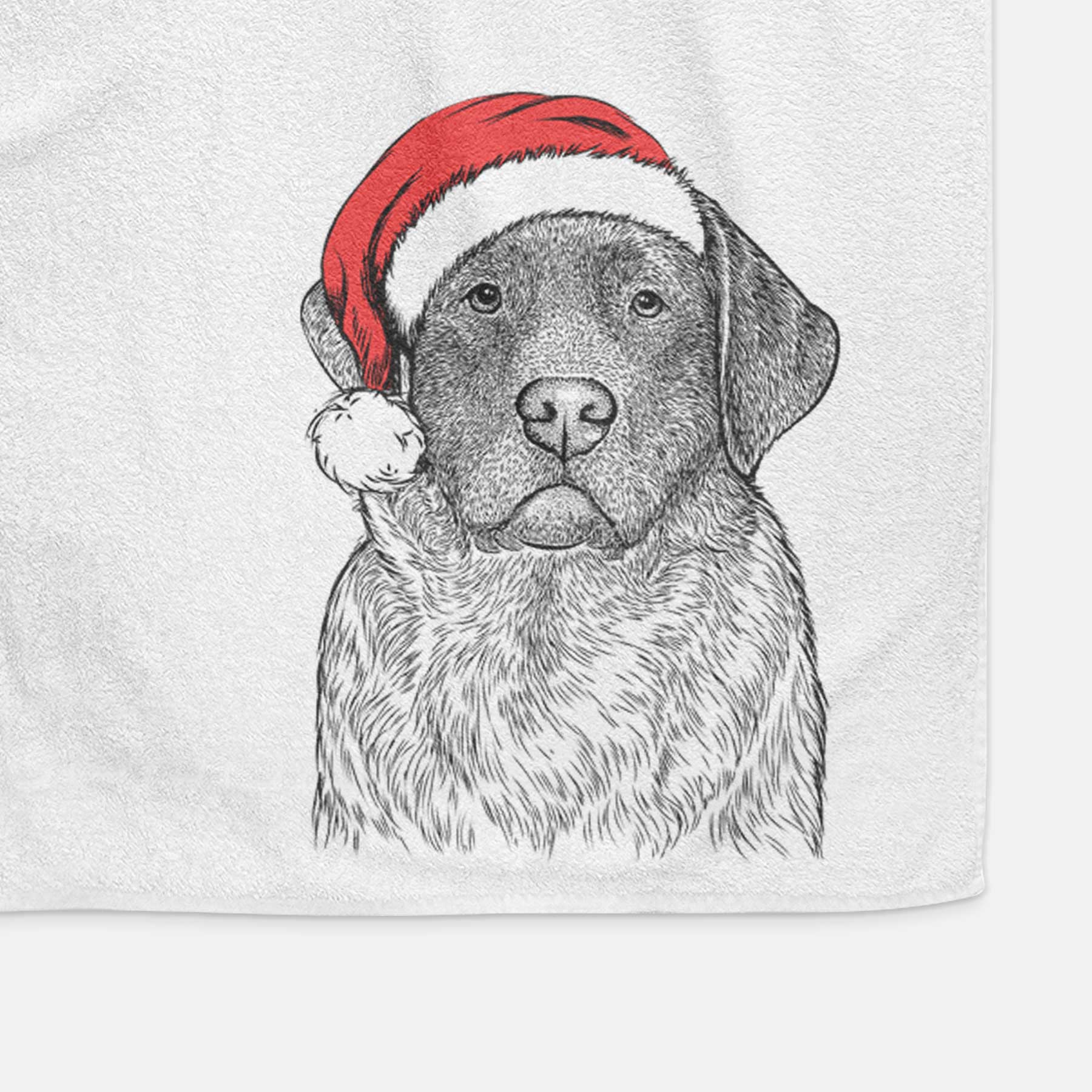 River the English Labrador Retriever Decorative Hand Towel