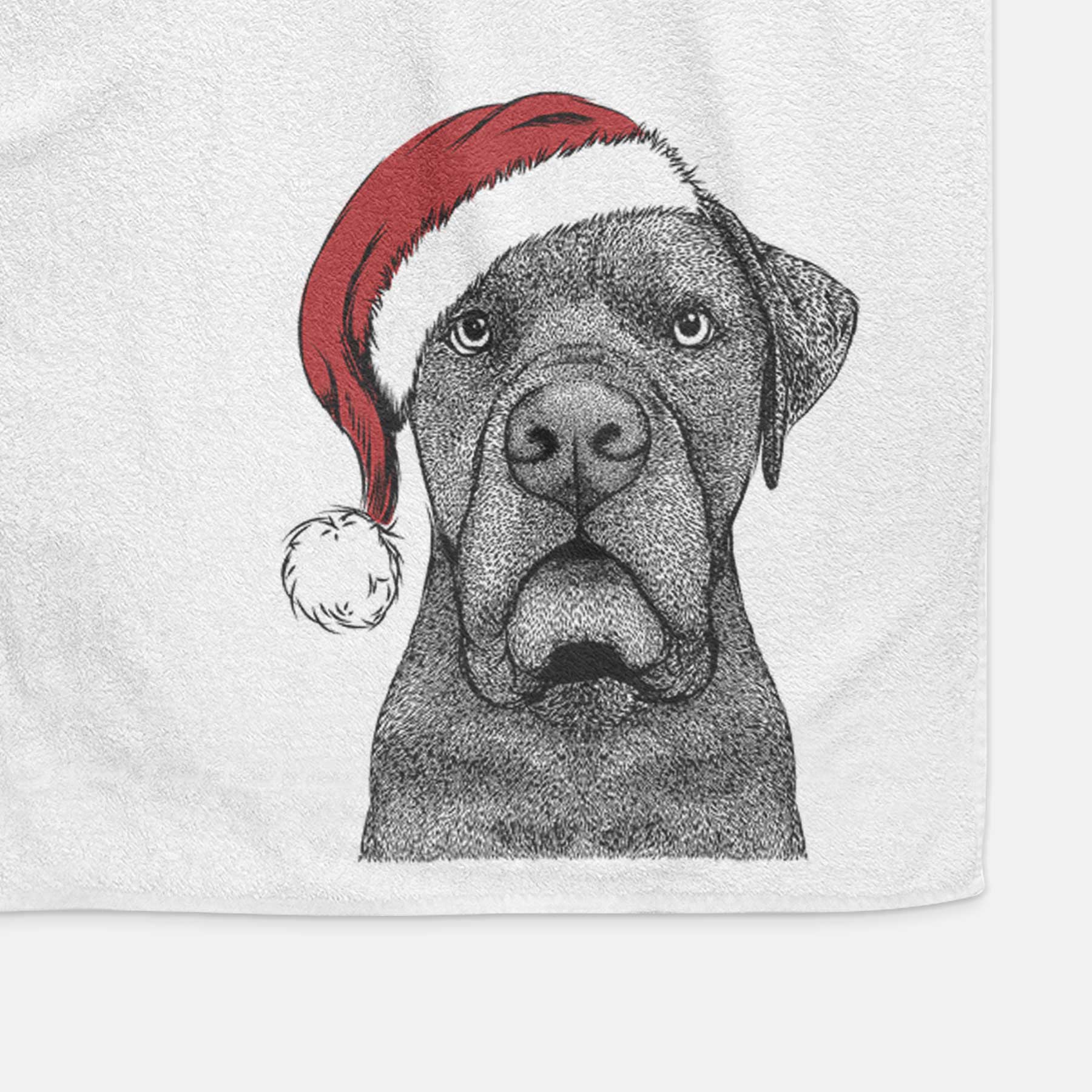 Rocco the Cane Corso Decorative Hand Towel