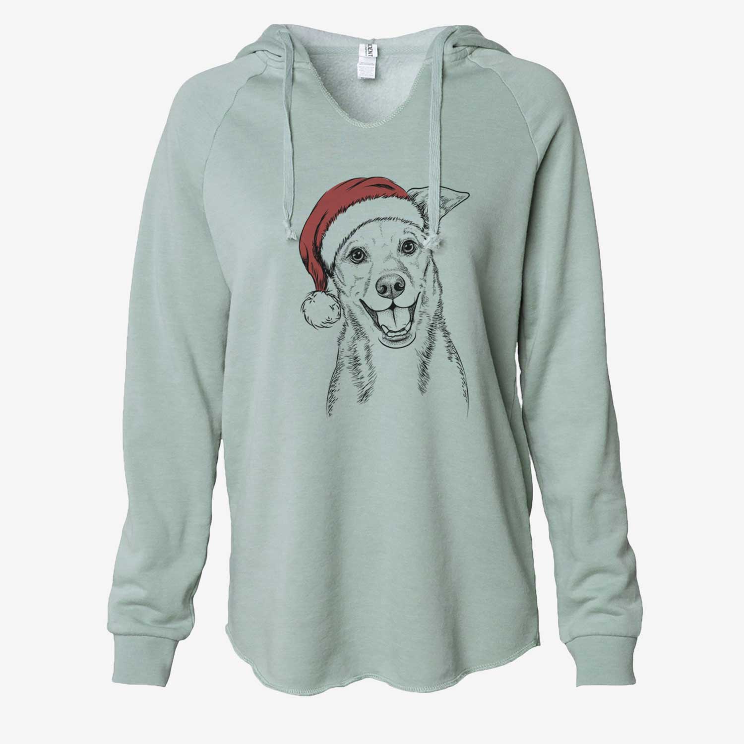 Rocco the Mixed Breed - Cali Wave Hooded Sweatshirt