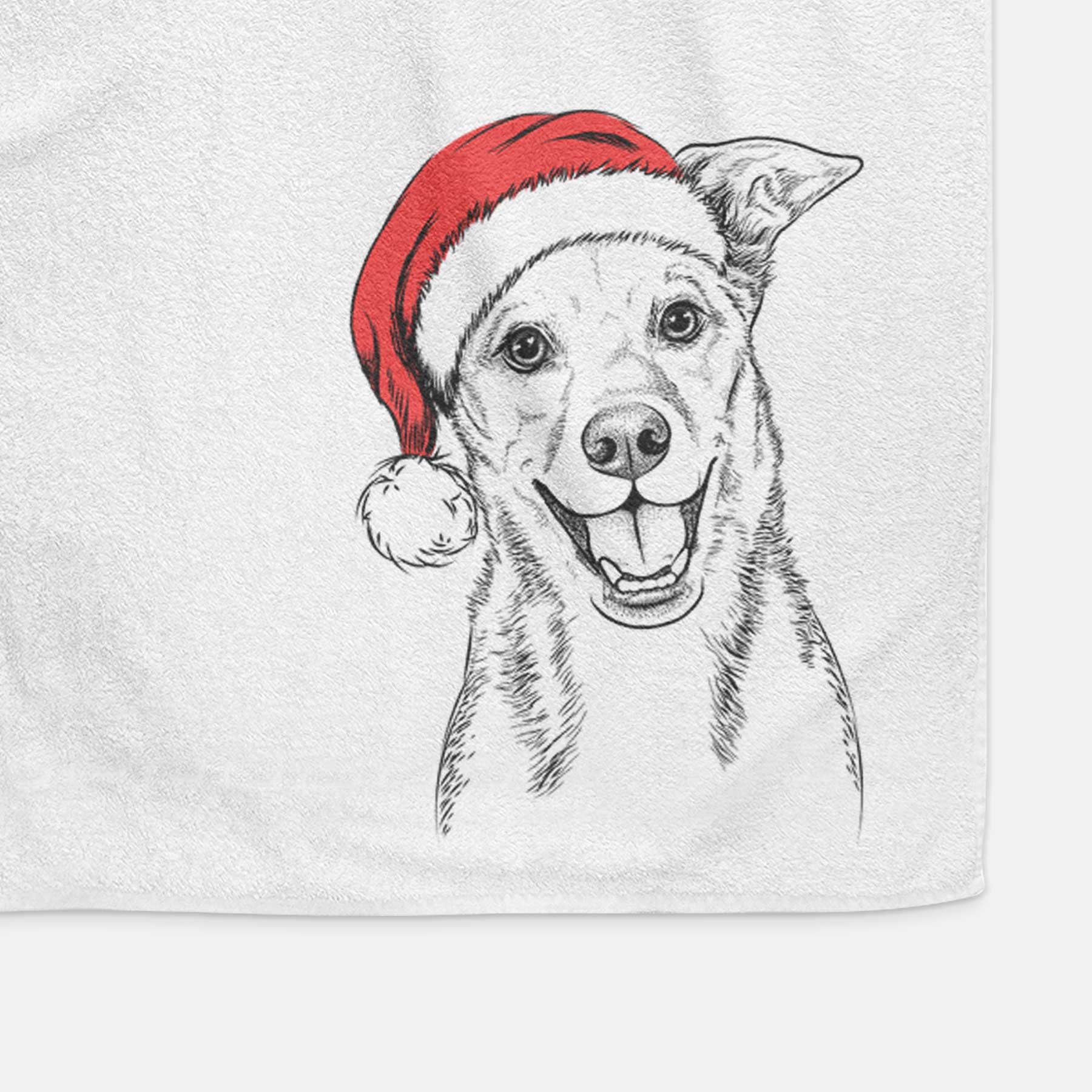 Rocco the Mixed Breed Decorative Hand Towel