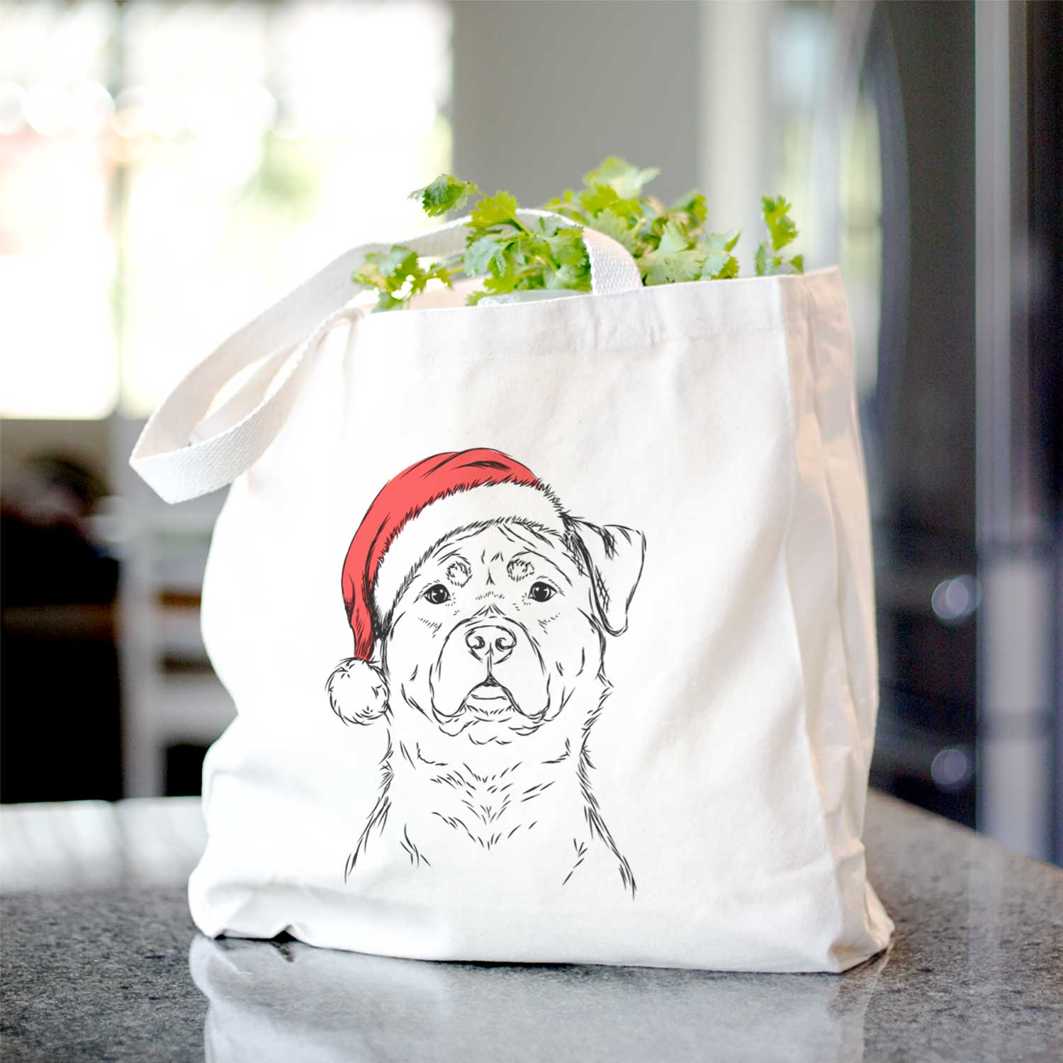 Rocky the Rottweiler - Tote Bag