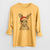 Santa Roger the Red Kangaroo - Heavyweight 100% Cotton Long Sleeve