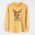 Santa Roger the Red Kangaroo - Heavyweight 100% Cotton Long Sleeve