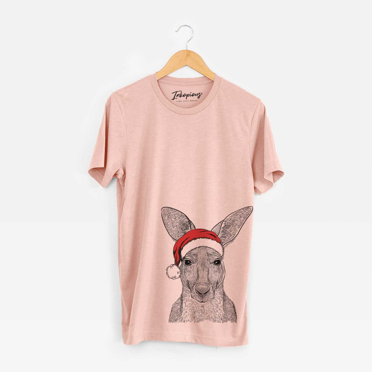 Santa Roger the Red Kangaroo - Unisex Crewneck
