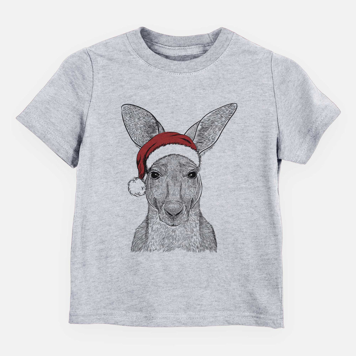 Santa Roger the Red Kangaroo - Kids/Youth/Toddler Shirt