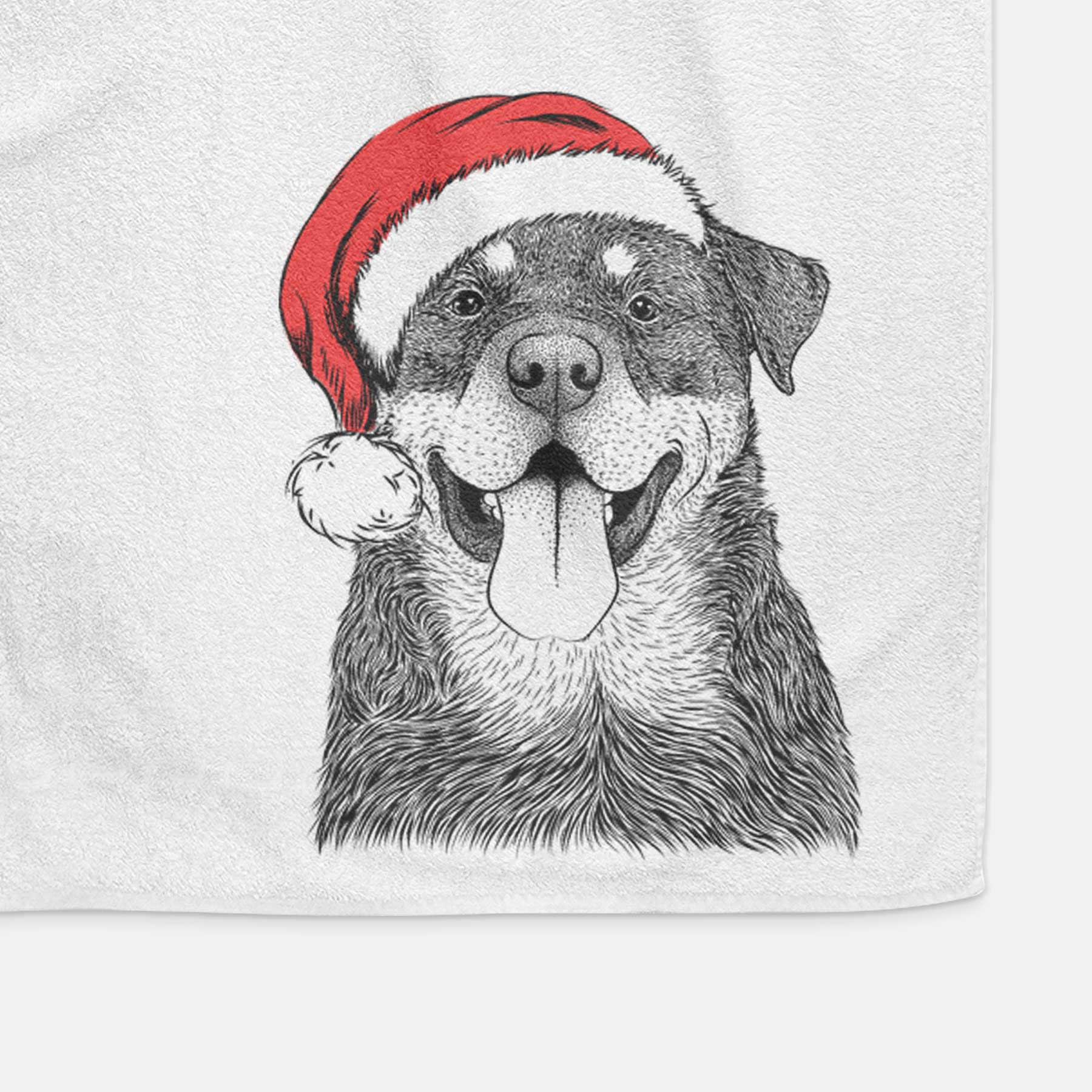 Romeo the Rottweiler Decorative Hand Towel