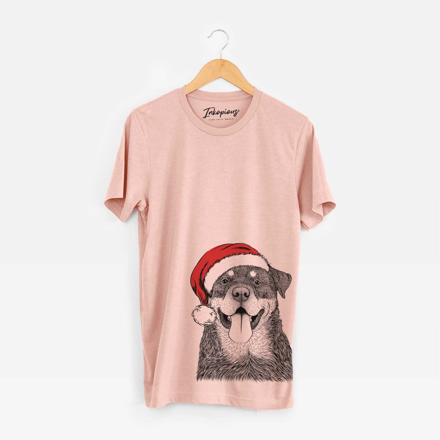 Santa Romeo the Rottweiler - Unisex Crewneck