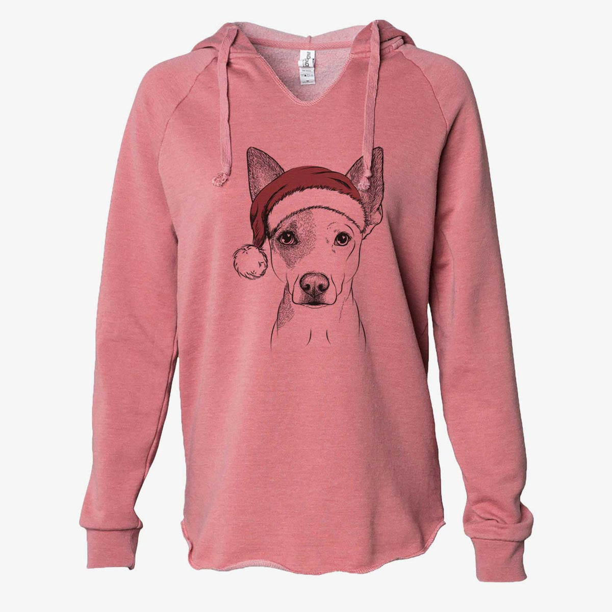 Roo the Mixed Breed - Cali Wave Hooded Sweatshirt