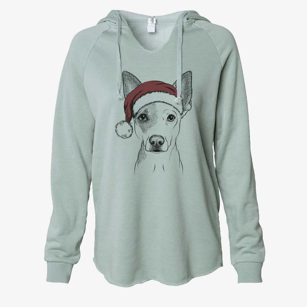 Roo the Mixed Breed - Cali Wave Hooded Sweatshirt