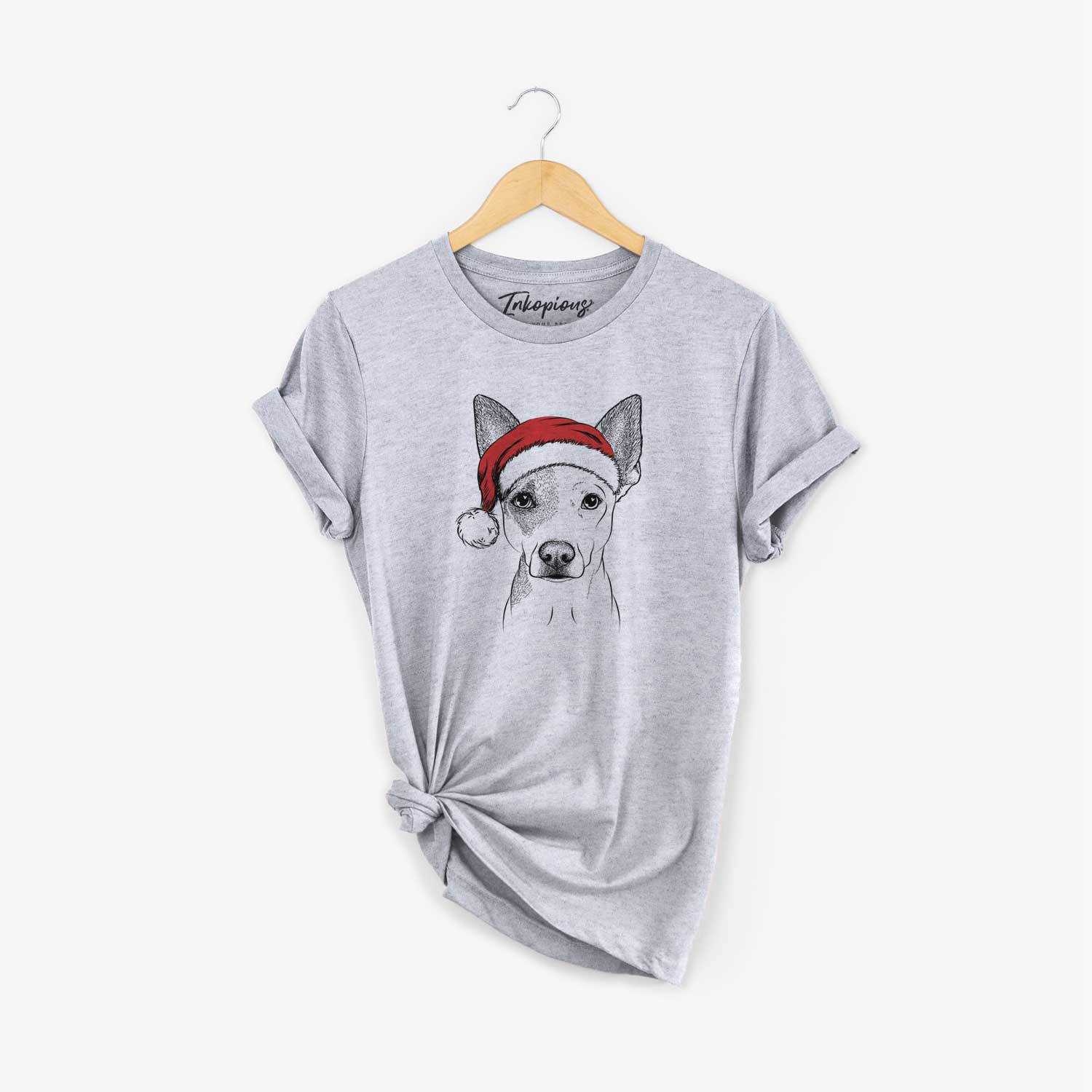 Santa Roo the Mixed Breed - Unisex Crewneck