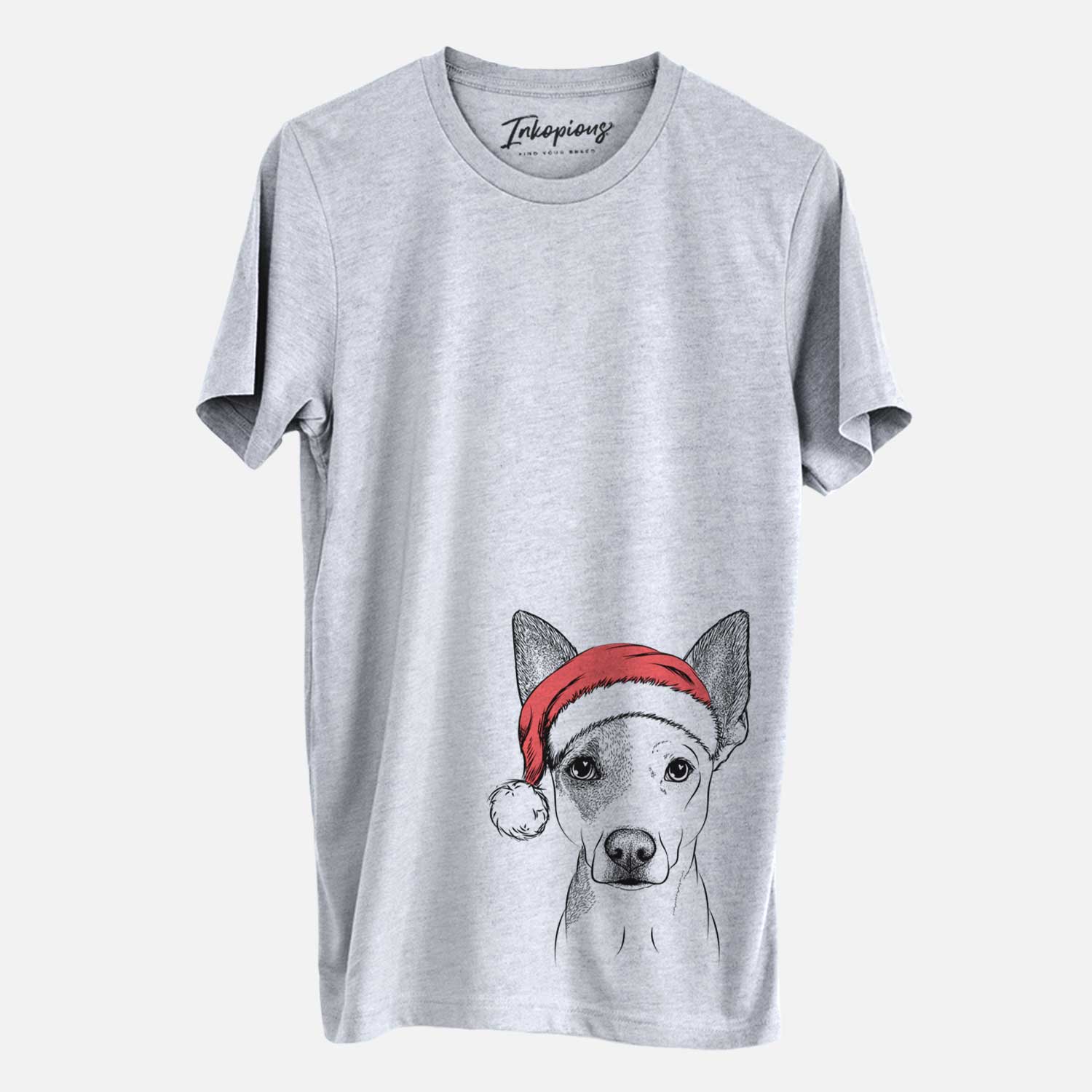 Santa Roo the Mixed Breed - Unisex Crewneck