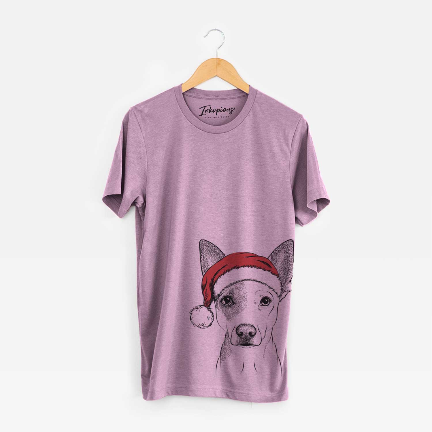 Santa Roo the Mixed Breed - Unisex Crewneck