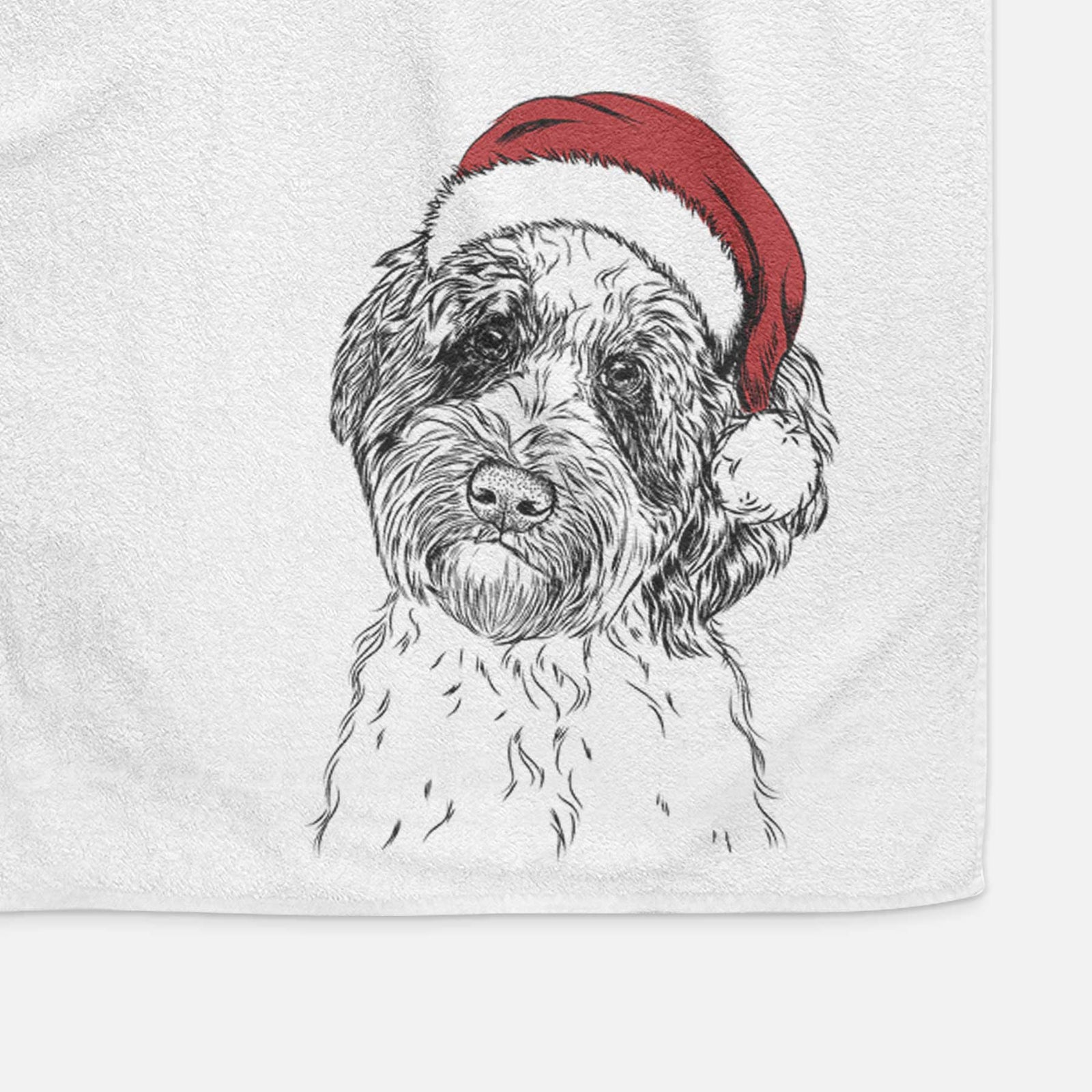 Rooney the Aussiedoodle Decorative Hand Towel