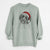 Santa Rooney the Aussiedoodle - Unisex Pigment Dyed Crew Sweatshirt