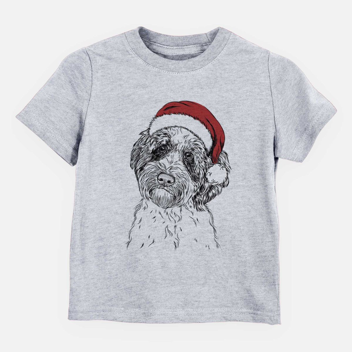 Santa Rooney the Aussiedoodle - Kids/Youth/Toddler Shirt