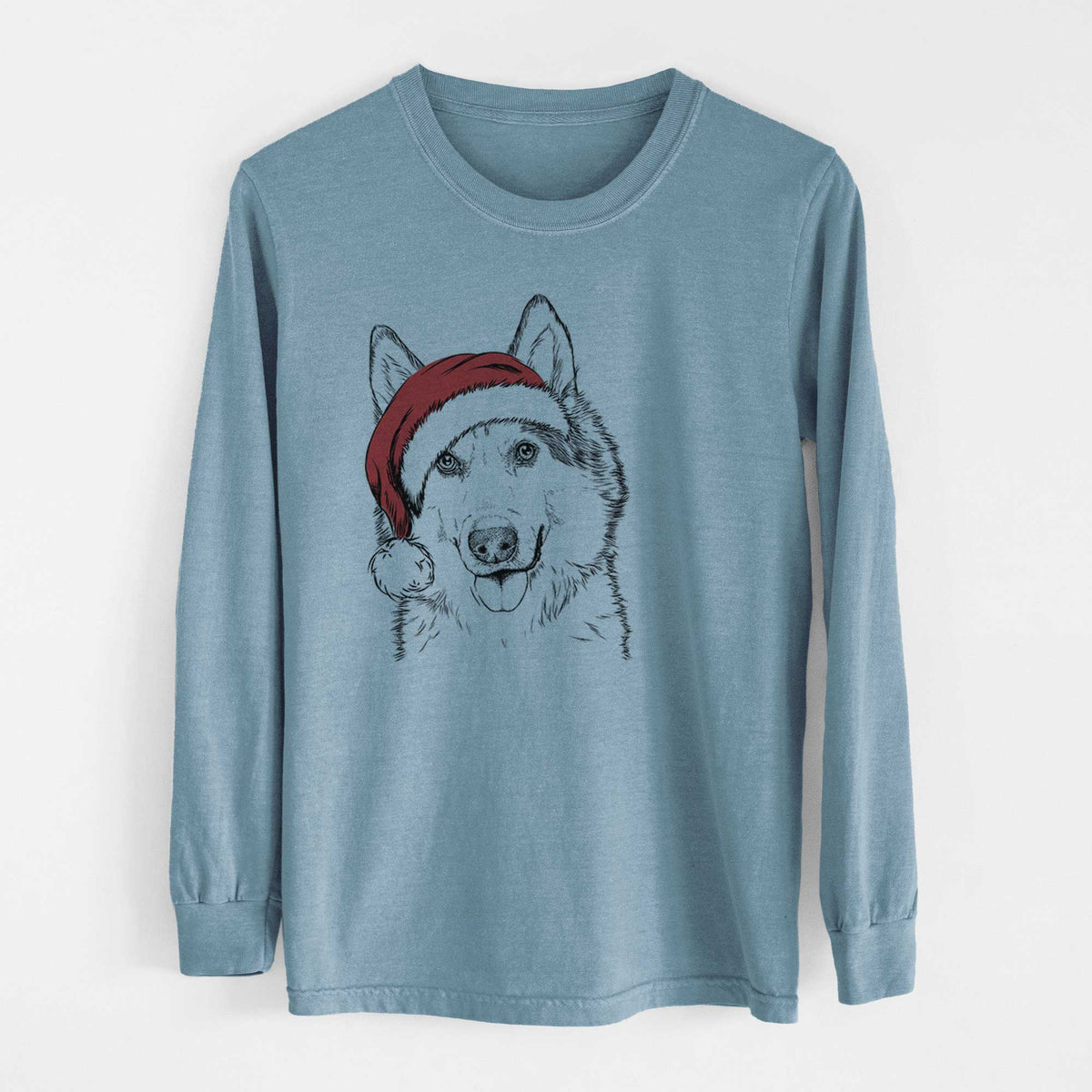 Santa Roshi the Mixed Breed - Heavyweight 100% Cotton Long Sleeve