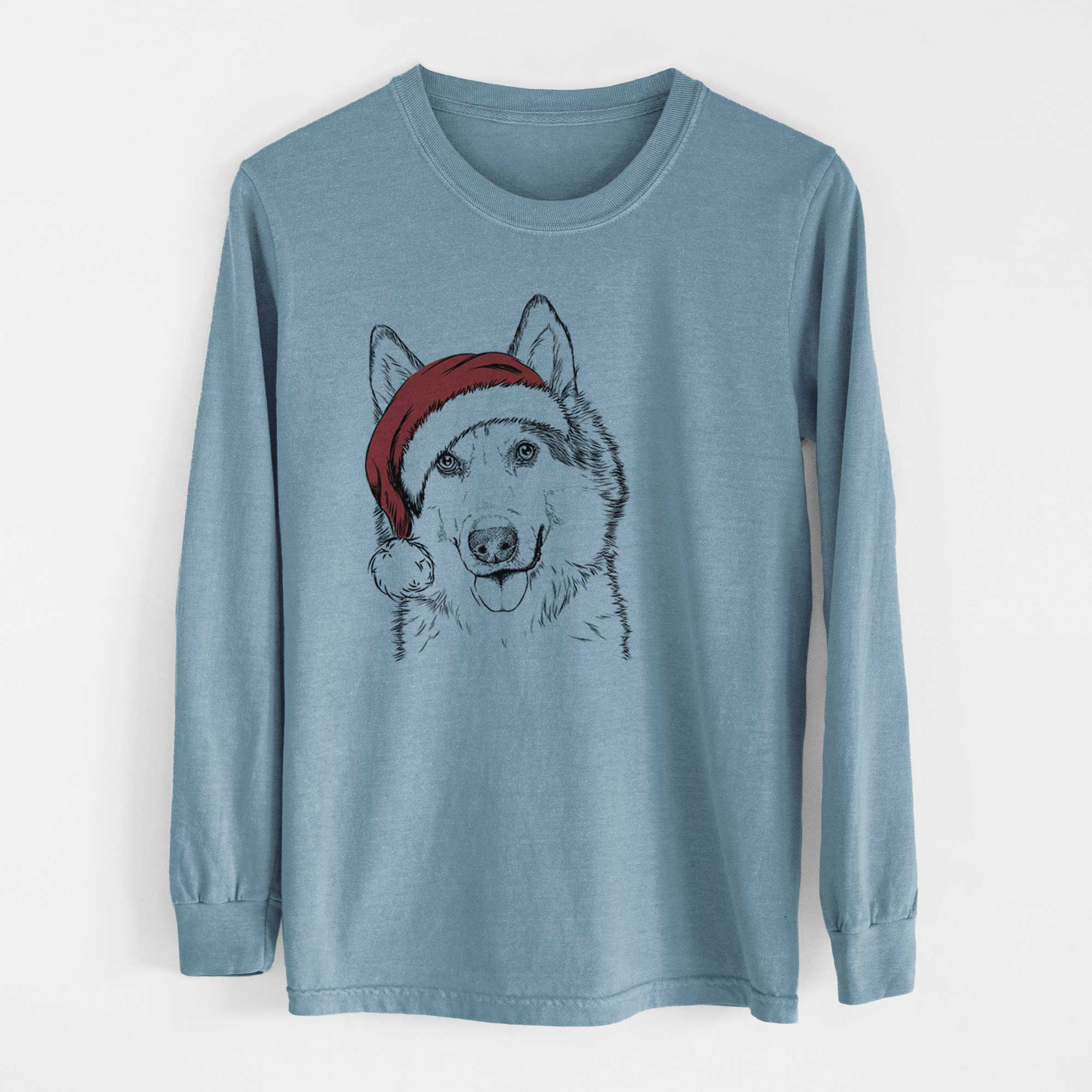Santa Roshi the Mixed Breed - Heavyweight 100% Cotton Long Sleeve