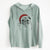 Santa Rosie the Pug - Cali Wave Hooded Sweatshirt