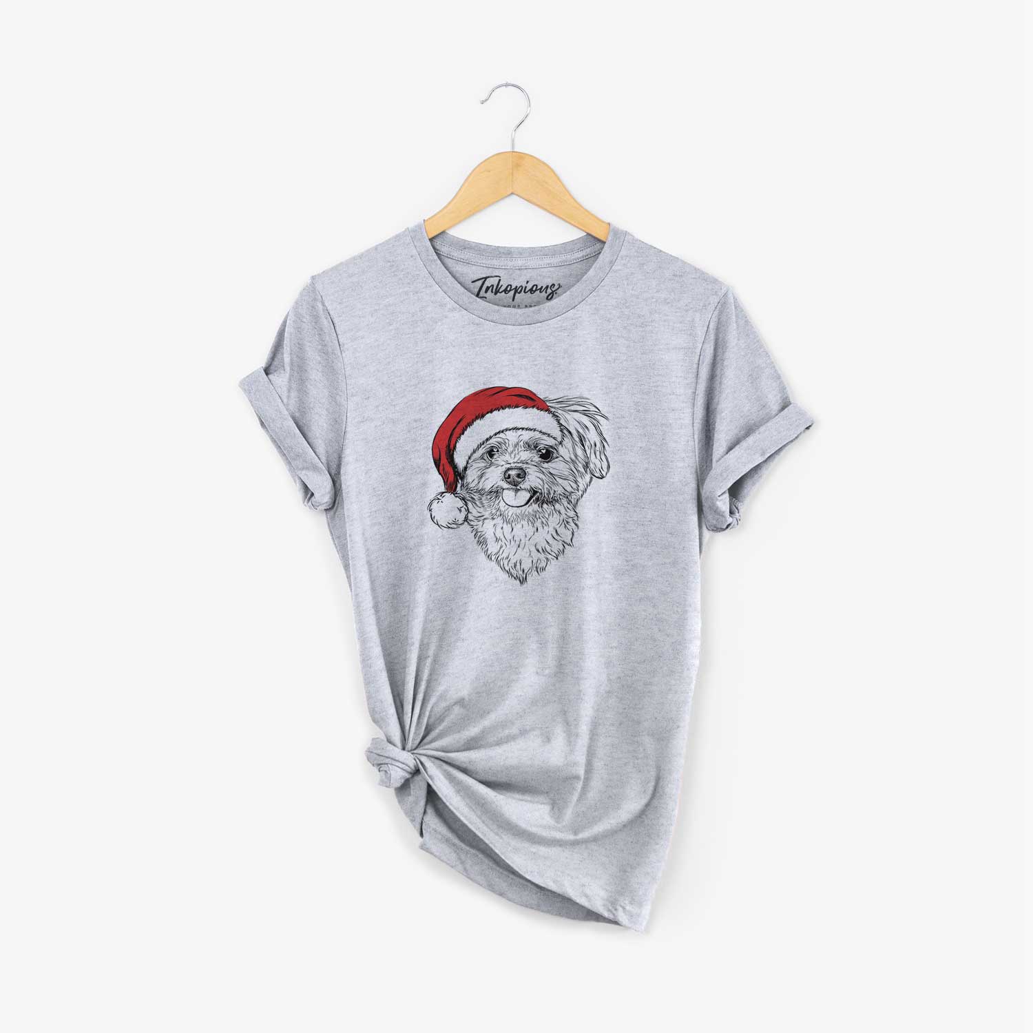 Santa Rosie the Maltipoo - Unisex Crewneck