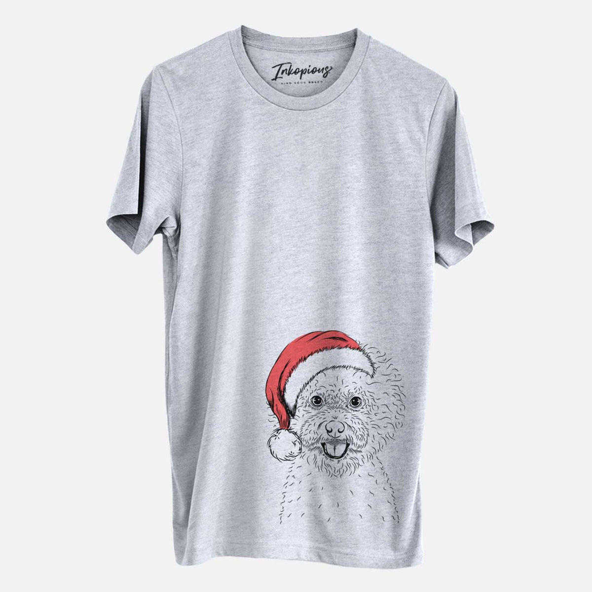 Santa Ross the Bichon Frise - Unisex Crewneck