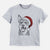 Santa Roux the Siberian Husky - Kids/Youth/Toddler Shirt